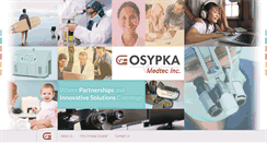 Desktop Screenshot of osypka-medtec.com